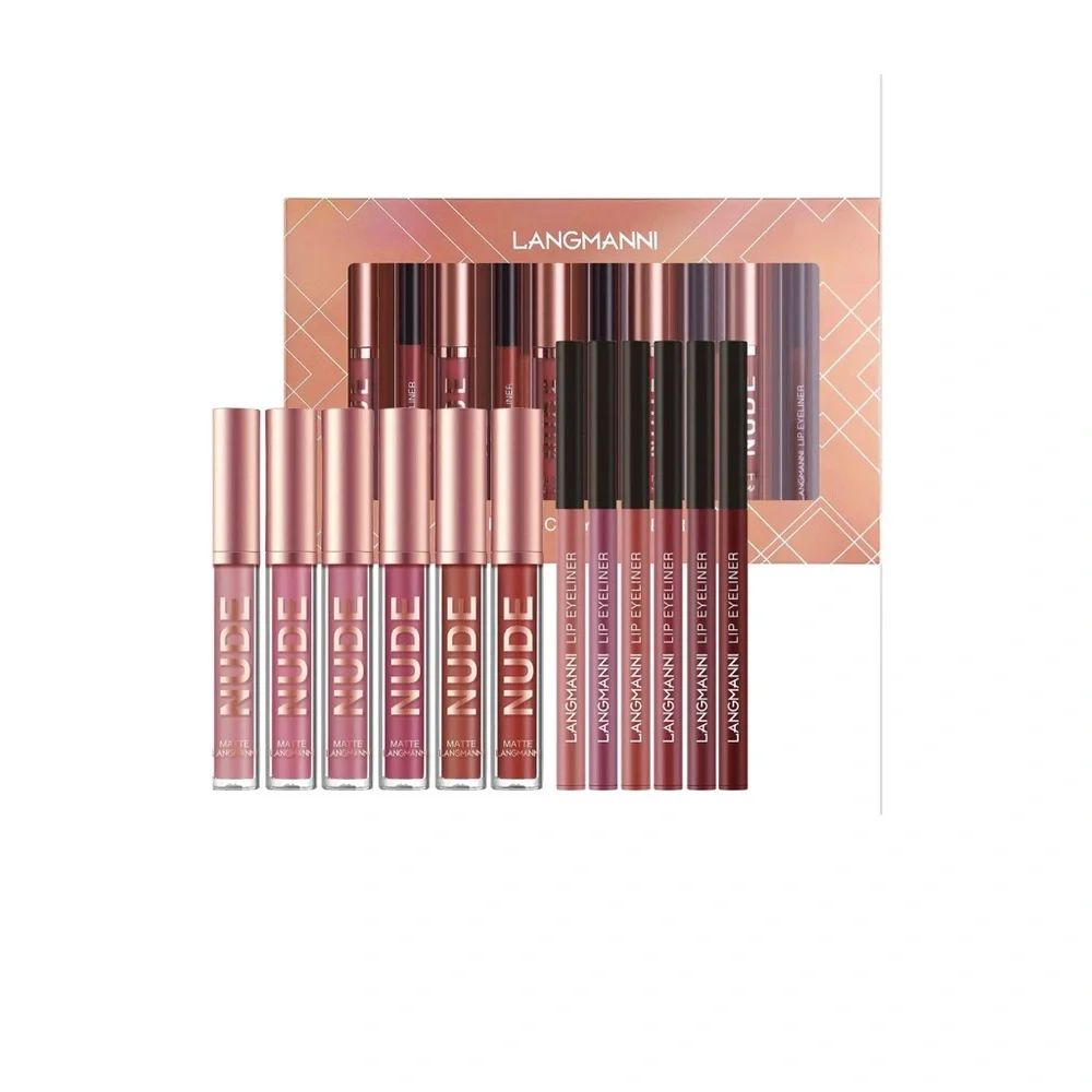 ✨12 Piece Long-Lasting Matte Liquid Lipstick and Coordinating Lipliner Kit✨ - Picture 2 of 6